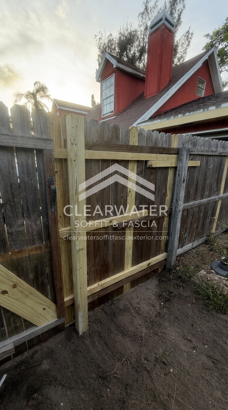 Professional fascia restoration completed by Clearwater Soffit & Fascia in Clearwater, Florida